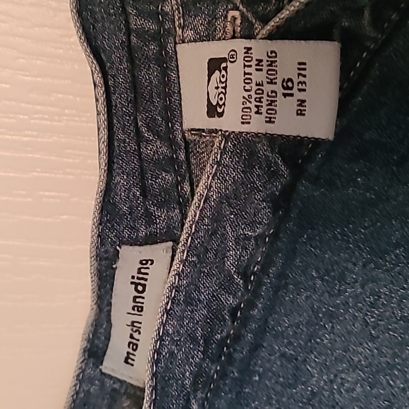 Denim shorts/skort size 16 - Picture 4 of 7